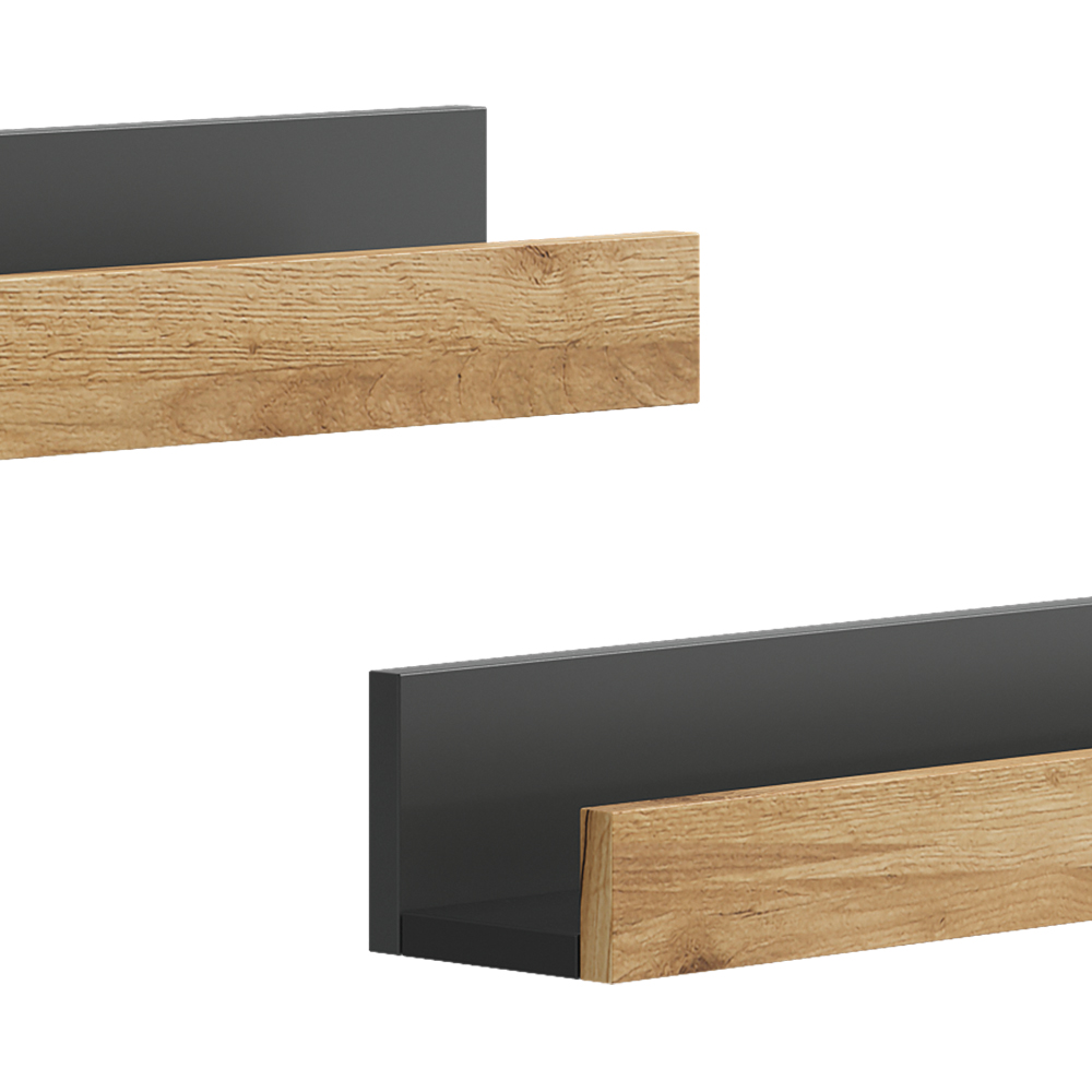 Wandregal Vicco Tomy 60 x 10 cm 2er Set