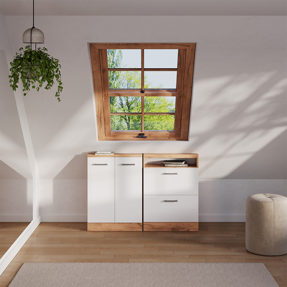 Dachschrägenschrank Vicco Rion 2er Set
