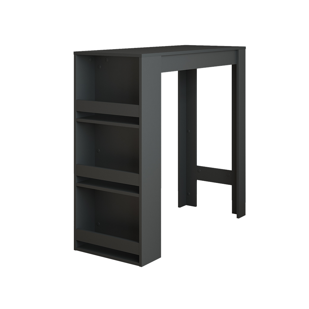 Vicco Tavolo da bar Antracite 45 x 110 cm