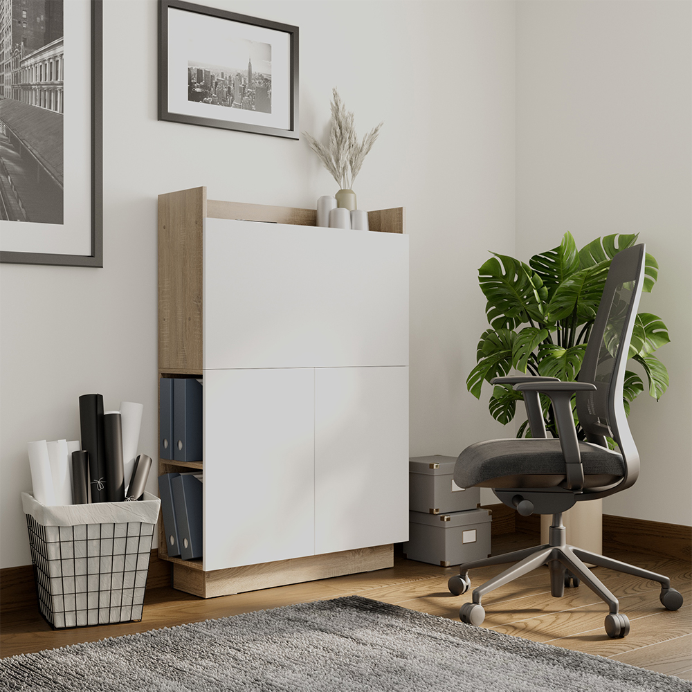 Sekretär Schreibtisch Vicco Alena 85 x 27 cm - Bild 15 von 16