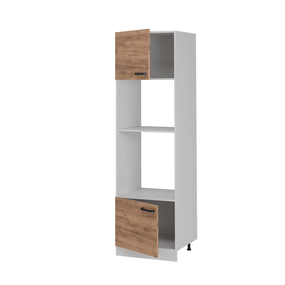 Vicco Mikrovlnná skrinka Dub Goldkraft 60 cm bez pracovnej dosky, R-Line