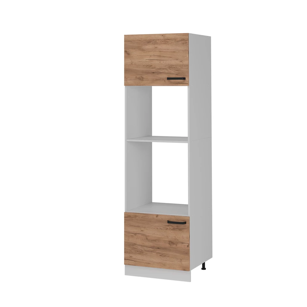Vicco Mikrovlnná skrinka Dub Goldkraft 60 cm bez pracovnej dosky, R-Line