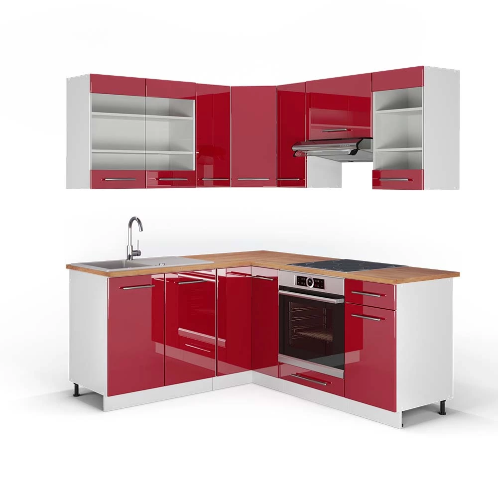 Vicco Kulmakeittiö 160x190 cm, Fame-Line