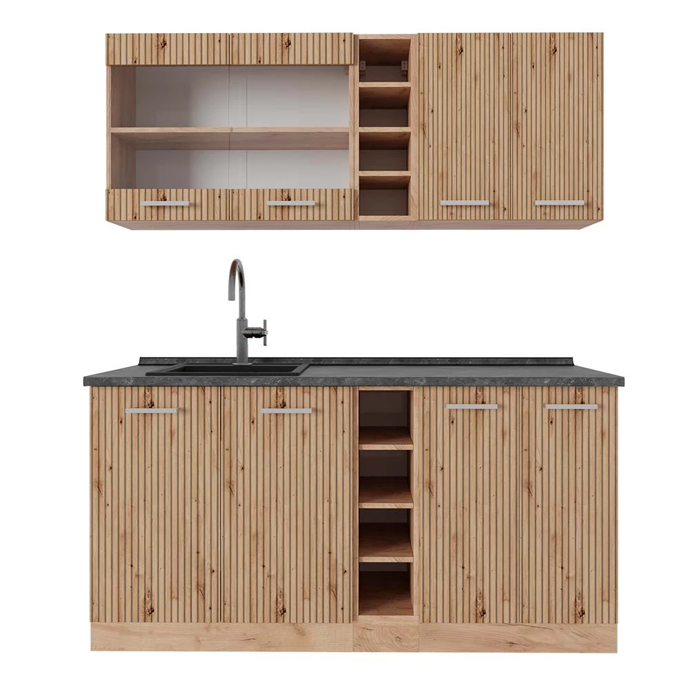 Vicco Yhden hengen keittiö 160cm, R-Line