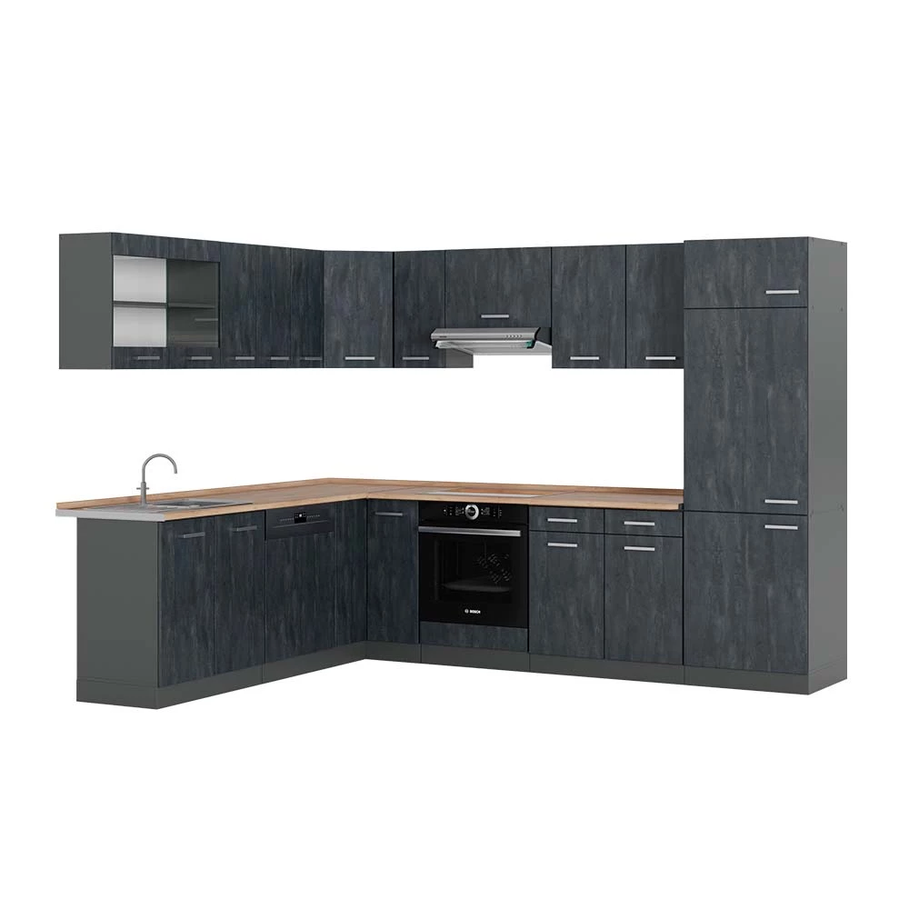 Vicco Cozinha de canto 227x287 cm, R-Line