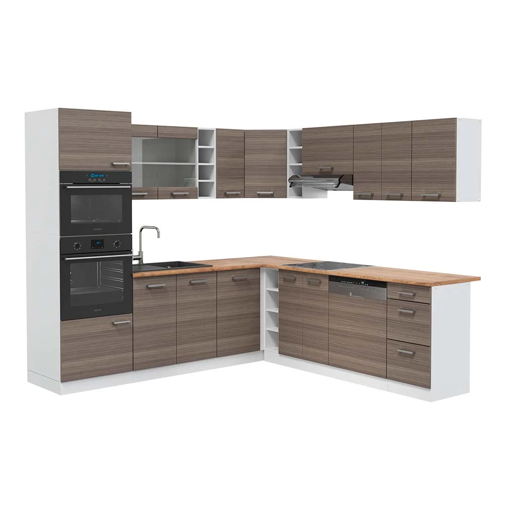 Vicco Sivi/Bijeli 237 x 247 + , RP Hrast, R-Line
