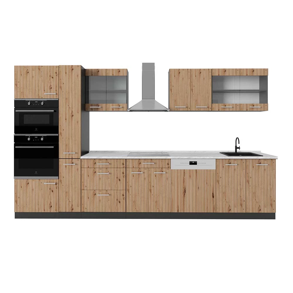 Vicco Pentry Hantverks ek/antracit 350cm, R-Line
