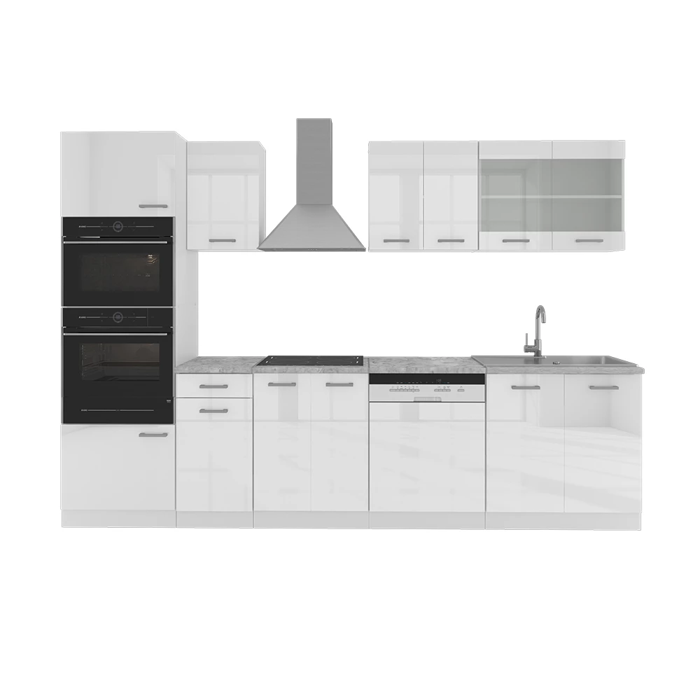 ViccoKitchenetteBranco300cm,R-Line