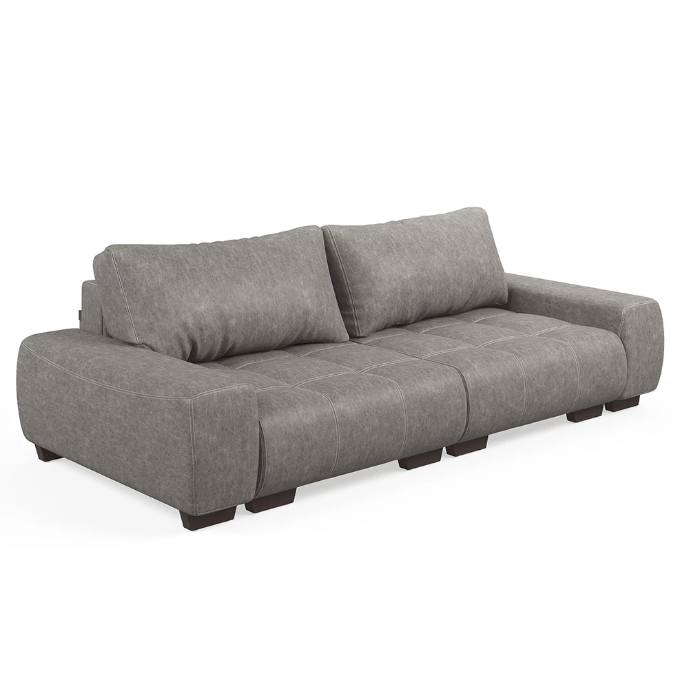 Vitalispa Sofa L Form Grau 260 x 120 cm, Perry
