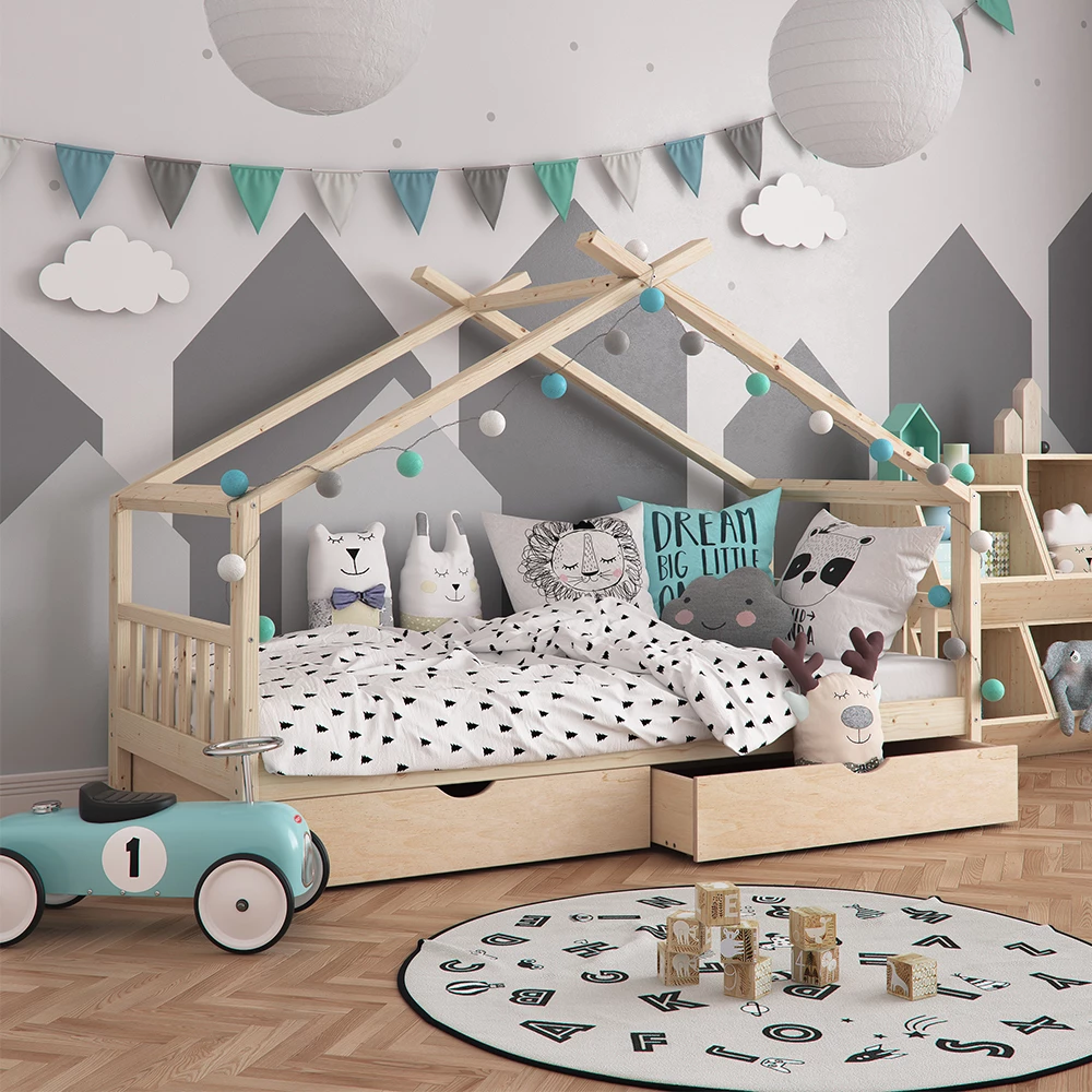 3 persoons stapelbed familiebed Scott - Wit - 140x200-90x200 3 persoons stapelbed familiebed Scott - Wit - 140x200-90x200