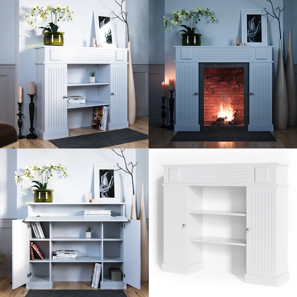 Okvir Kamina  Bijela   119.5 x 103 cm Vicco