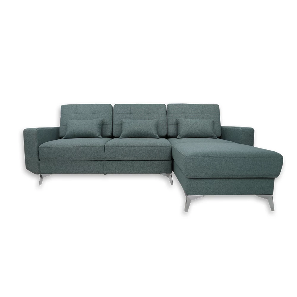 Vitalispa Sofa L Form Blau 260 x 96 cm, York