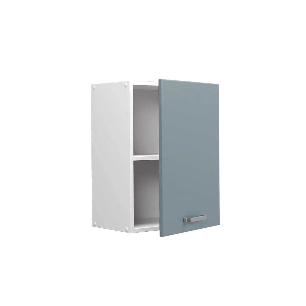 Vicco Hängeschrank "R-Line", Blau-Grau/Weiß, 45 cm