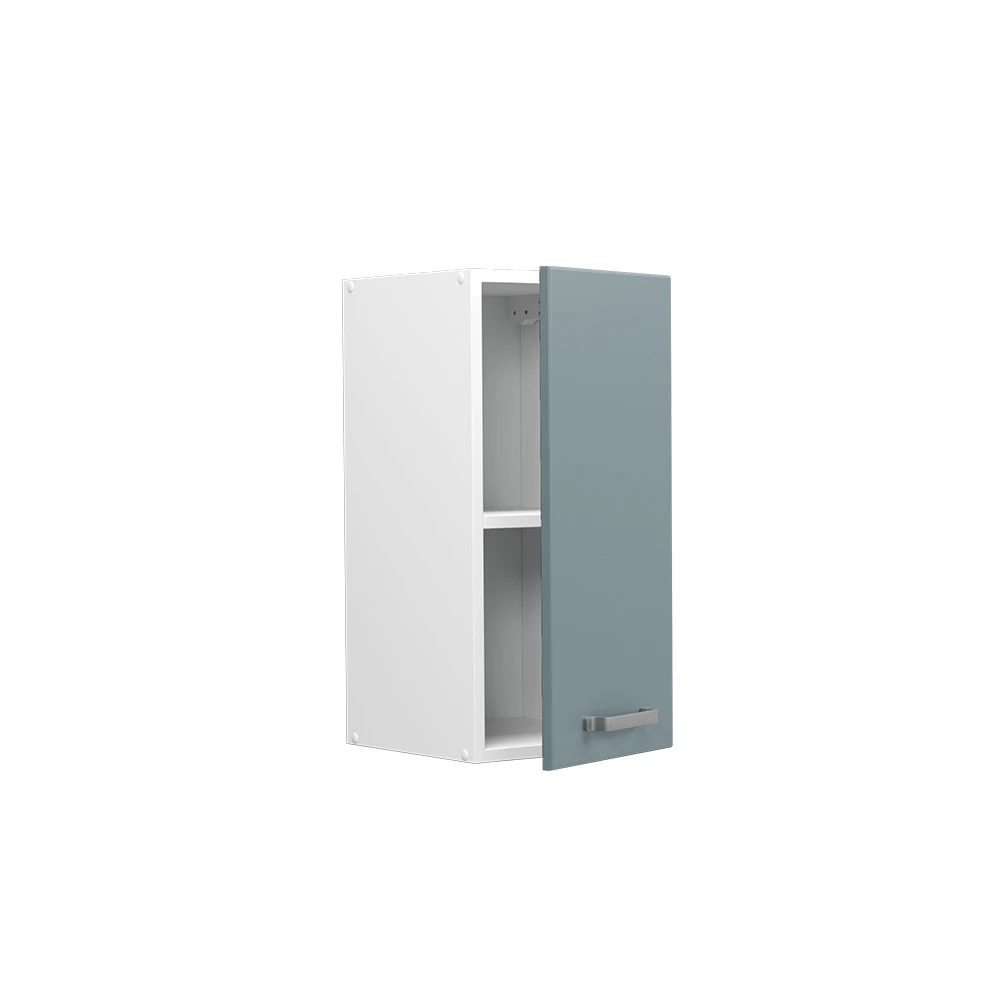 Vicco Hängeschrank "R-Line", Blau-Grau/Weiß, 30 cm