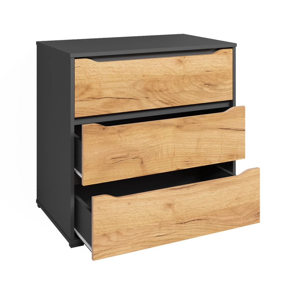 Vicco Sideboard Goldkraft ek 80x77.6 cm, Ruben