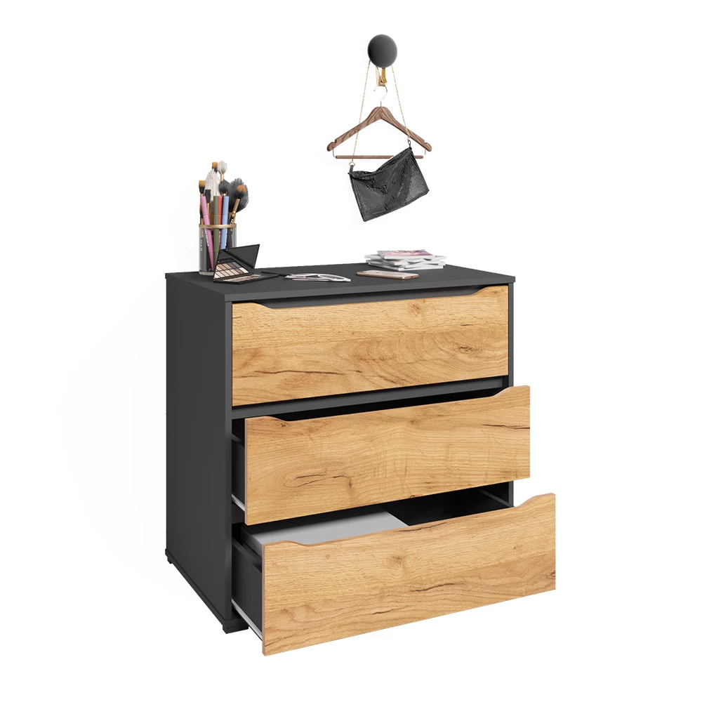 Vicco Sideboard Goldkraft ek 80x77.6 cm, Ruben