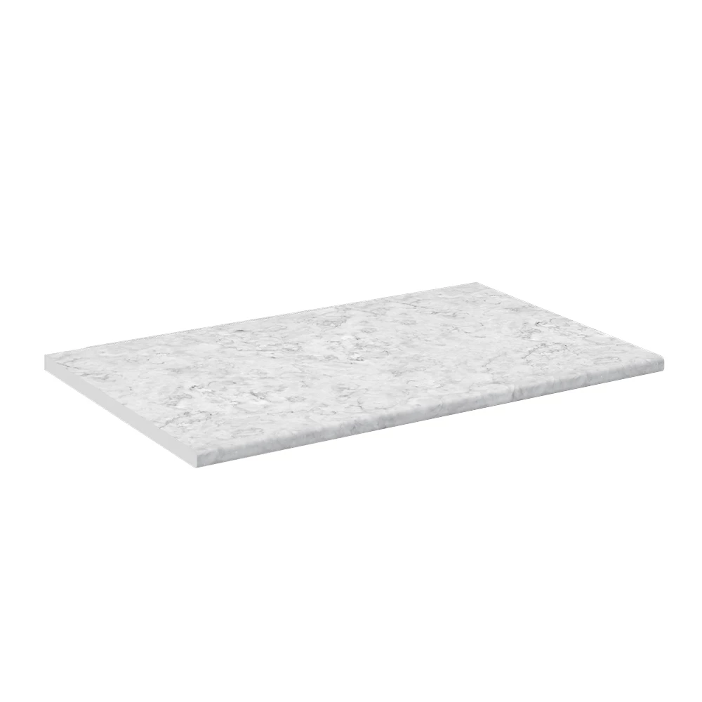 Vicco Keukenwerkblad "R-Line", Wit marmer, 97 cm