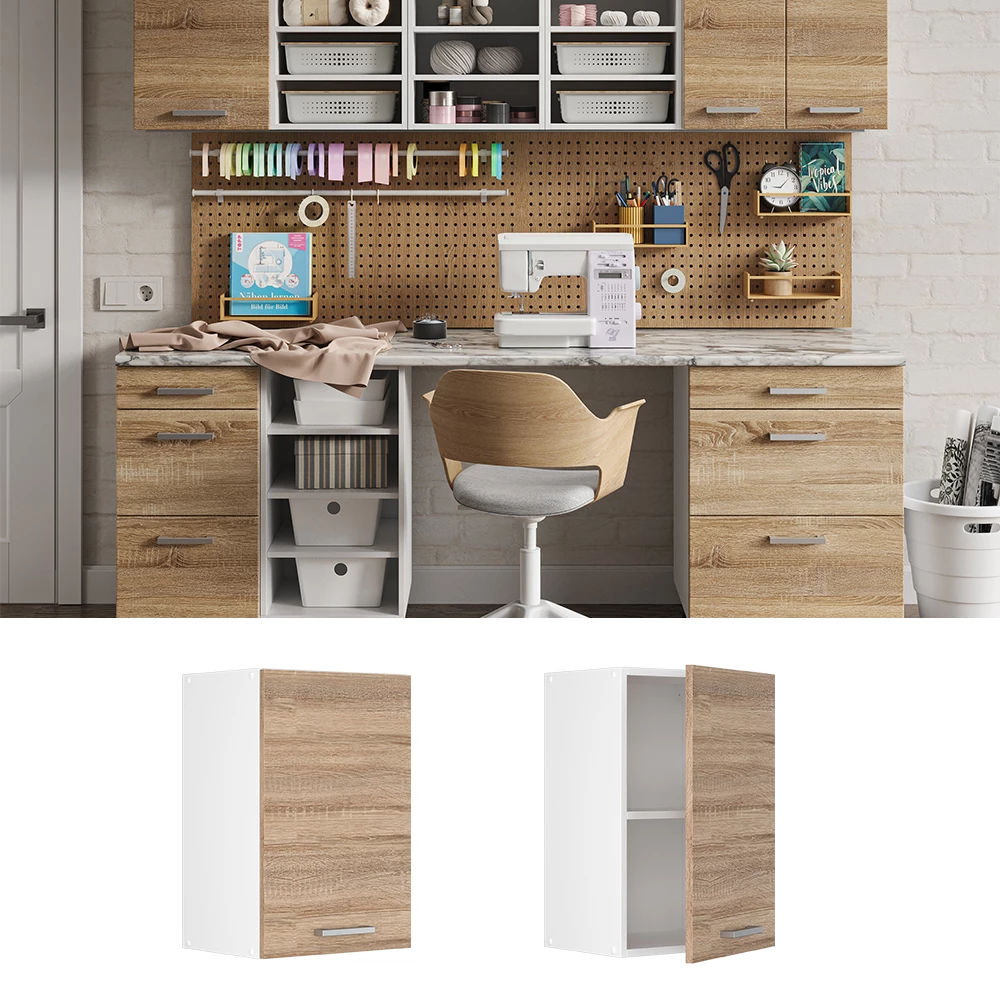 Vicco Univerzalna stenska enota Sonoma 40 cm z odprtimi policami, R-Line