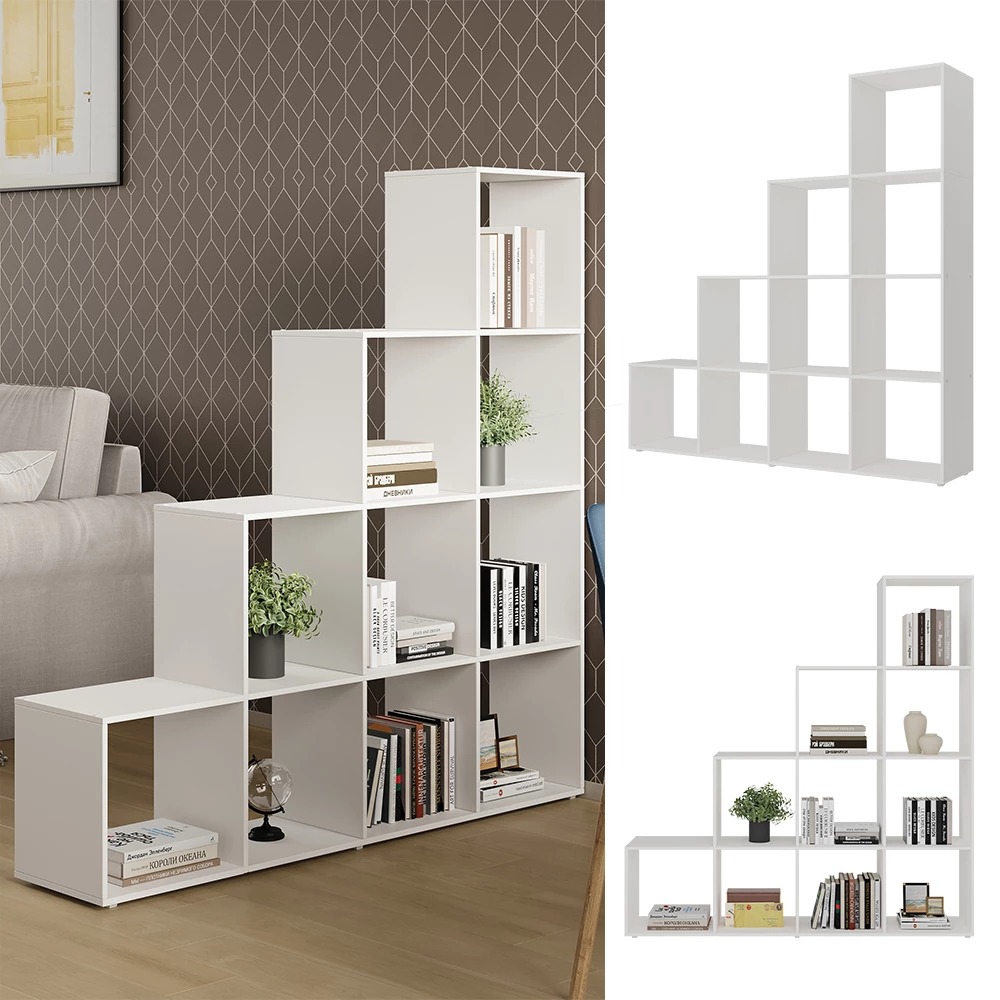Vicco Trappereol Hvid 138 x 143 cm 10 rum, Aramis
