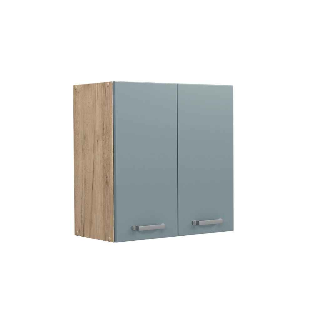 Vicco Hængeskab "R-Line", Blågrå/Gold power oak, 60 cm