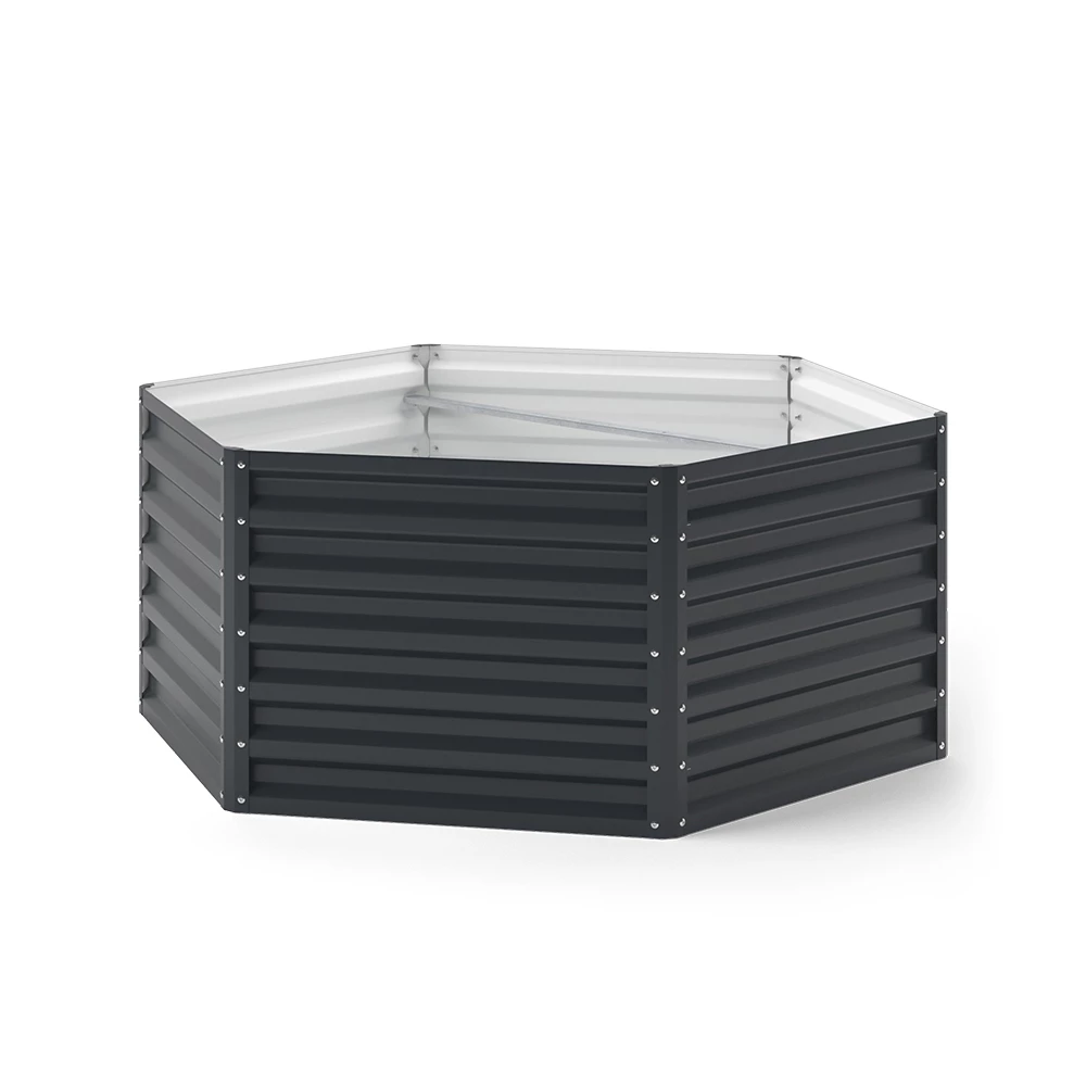 OK-Living Verhoogd bed Antraciet 148.5 x 60 cm