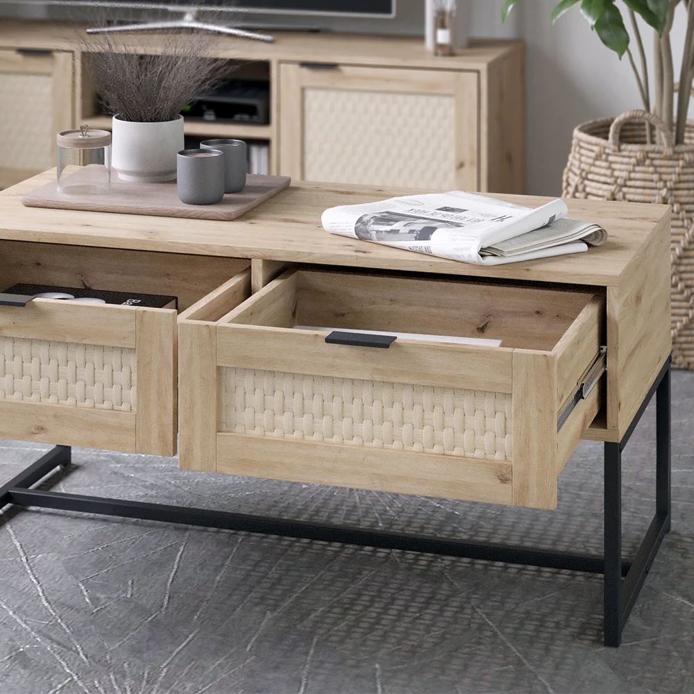 Close-up van Dressoir in Sonoma, met textuur/details