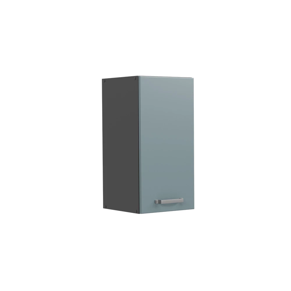 Vicco Hängeschrank "R-Line", Blau-Grau/Anthrazit, 30 cm