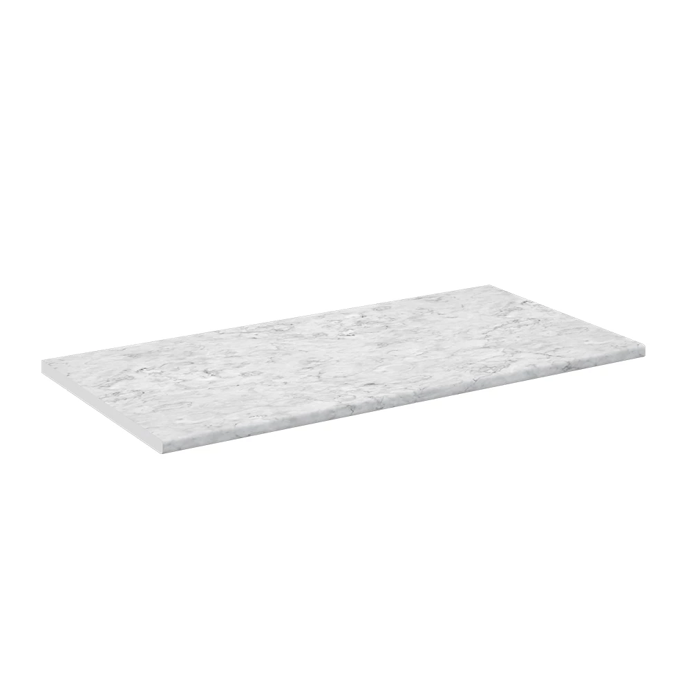 Vicco Keukenwerkblad "R-Line", Wit marmer, 120 cm