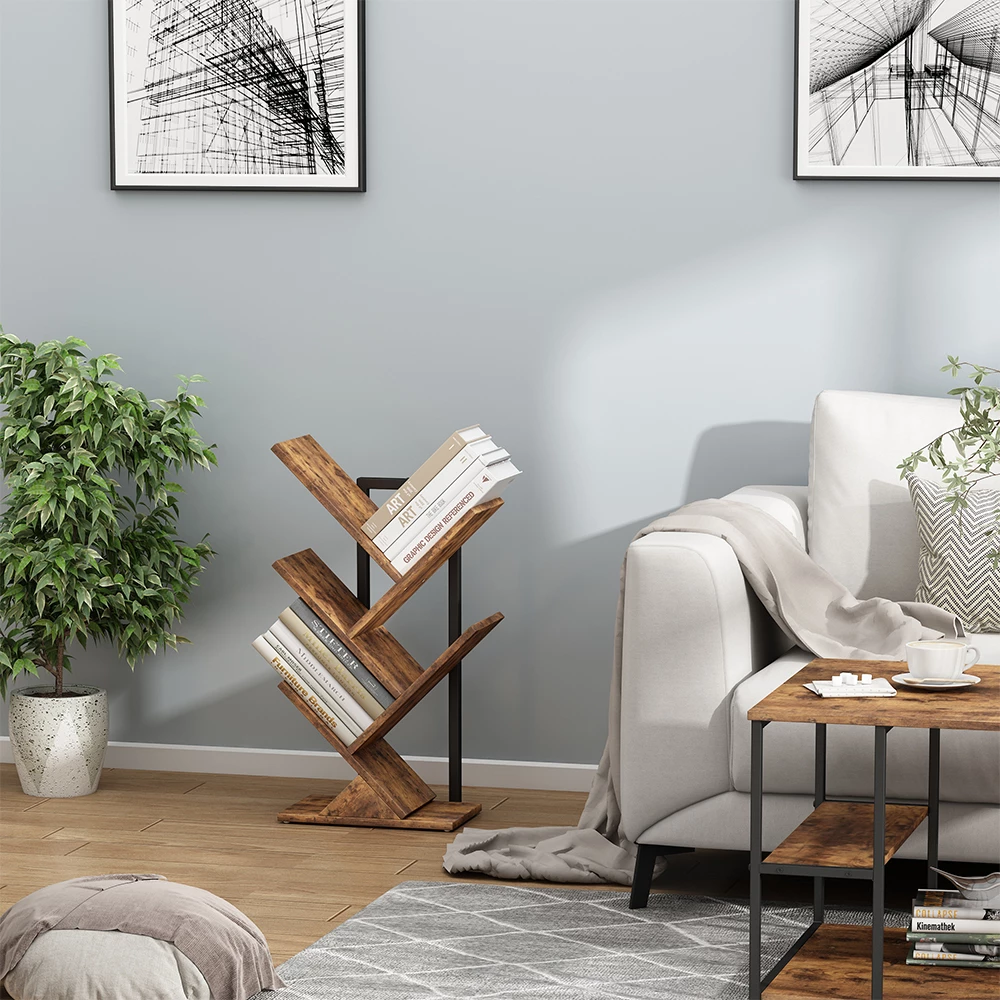 Vicco Bücherregal Antikholz 40 x 71 cm, Fyrk