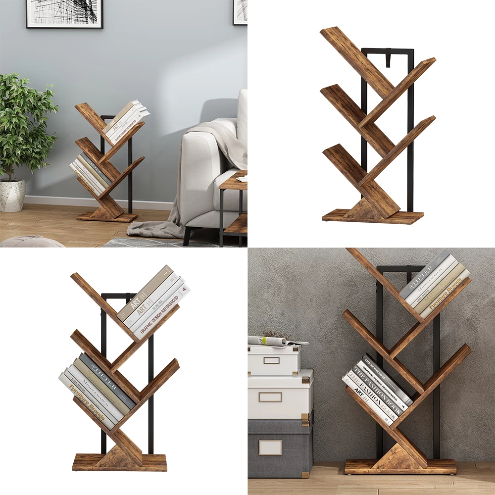 Vicco Bücherregal Antikholz 40 x 71 cm, Fyrk