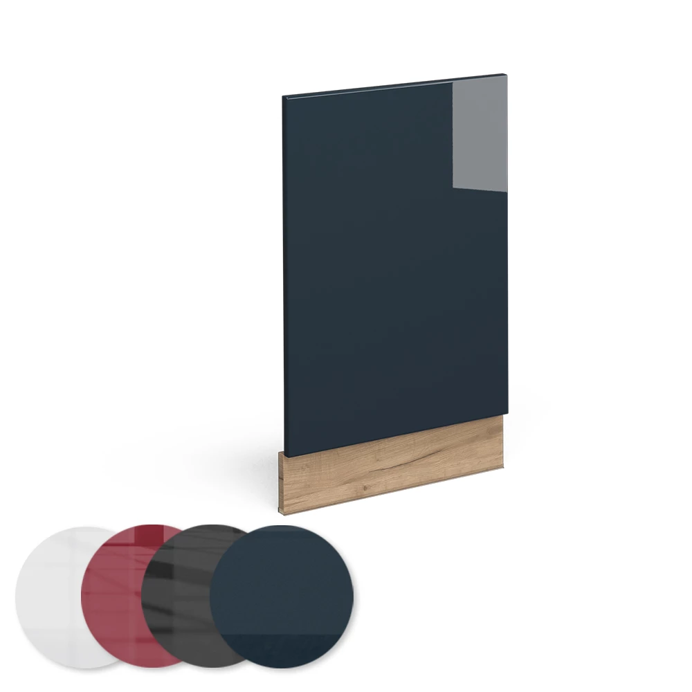 Vicco Painel frontal Azul escuro alto brilho 45cm, Fame-Line