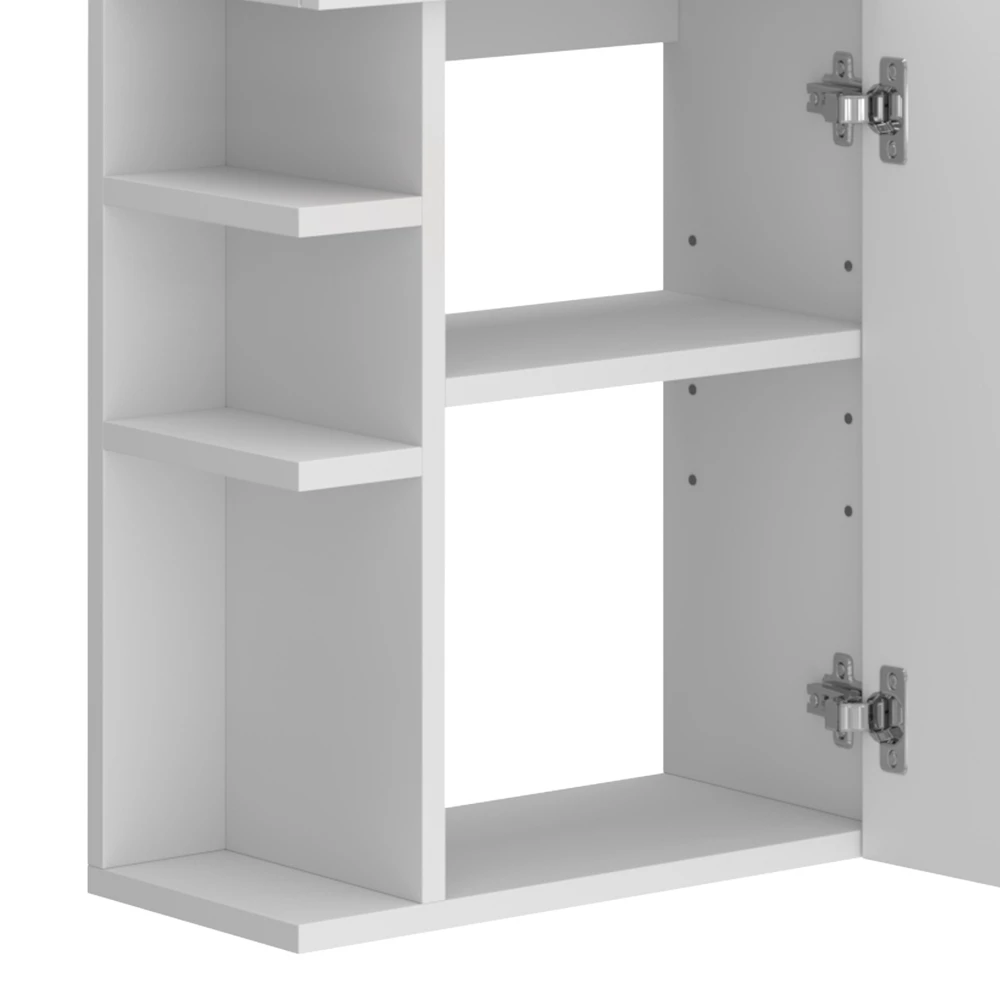 Vicco Set mobilier baie Alb 2 piese, cu chiuveta, Amadeo