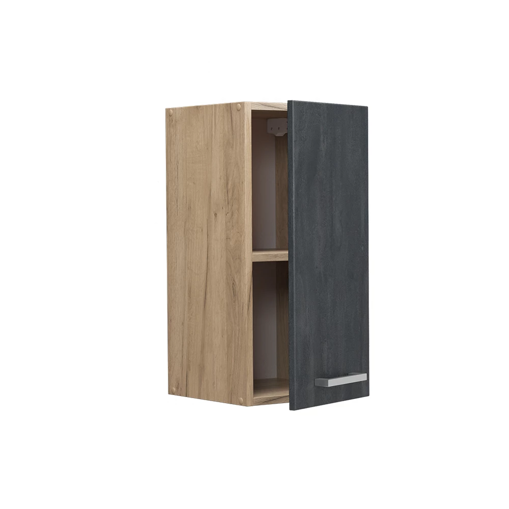 Vicco Wall cabinet Black concrete 30 cm, R-Line