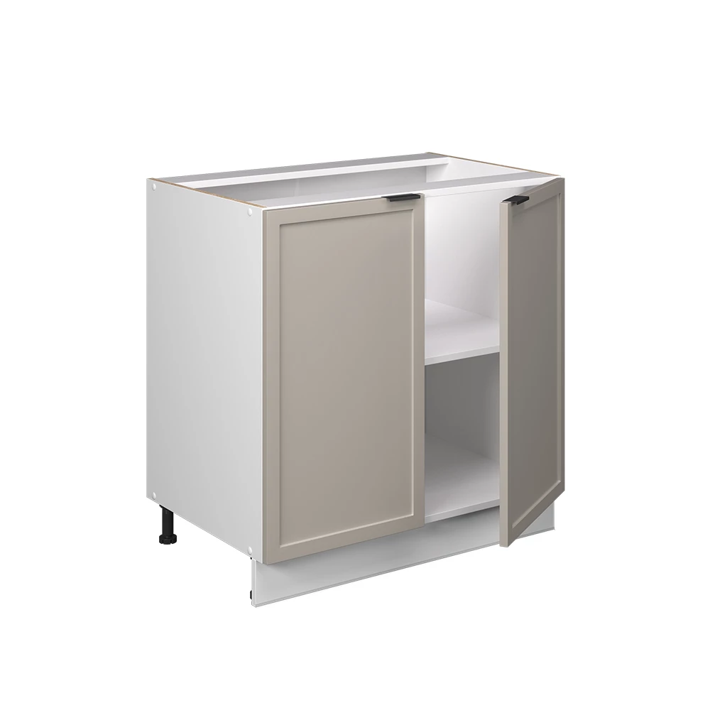 Dulap de bază pentru chiuvetă in GriBej on white background