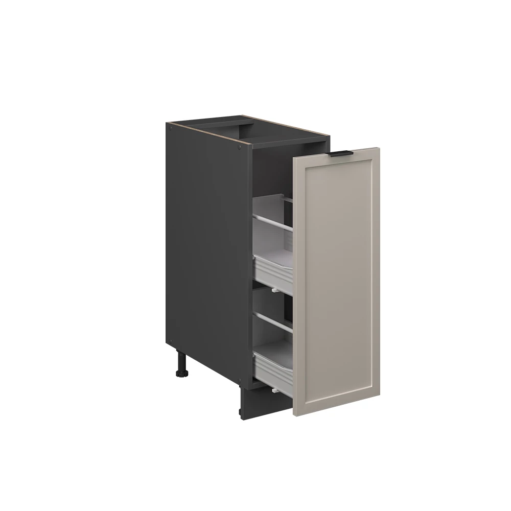 Lekárenská skrinka in GreyBeige on white background