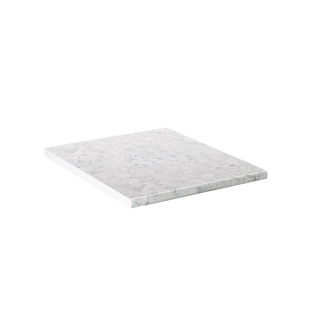 Vicco Keukenwerkblad Wit marmer 50 cm, R-Line