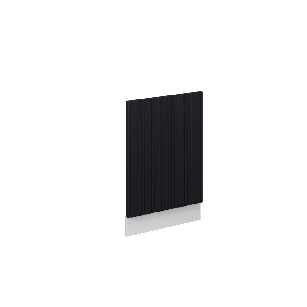 Pannello frontale in Nero a righe su sfondo bianco