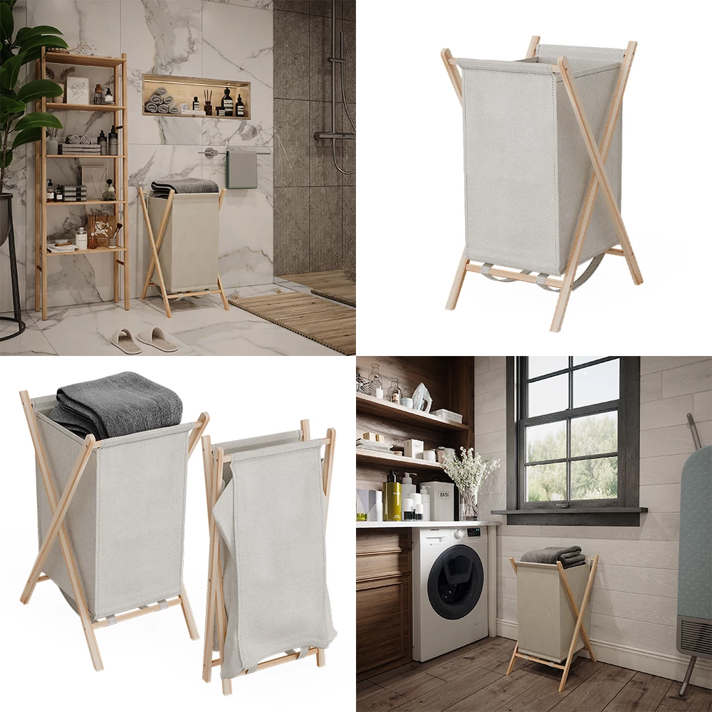 Vicco Wasmand Beige 40 x 64 cm, Bruno