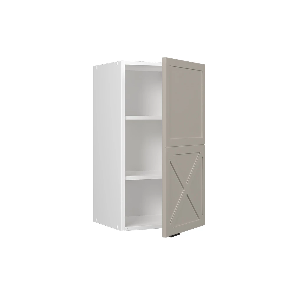 Seinäkaappi in Harmaa beige on white background