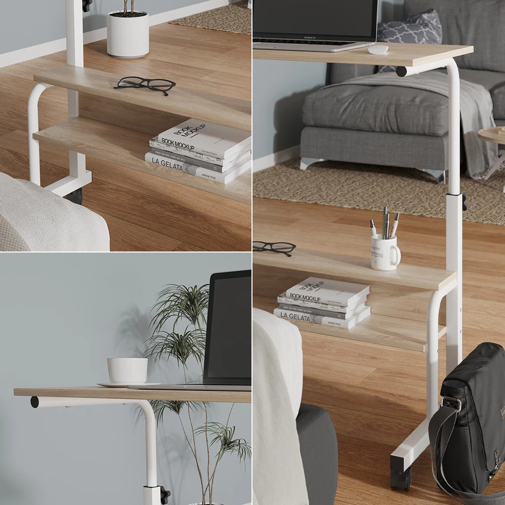 Vicco Skrivbord Vit 80x40 cm, Bica