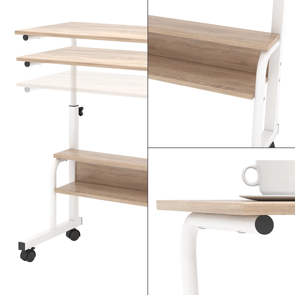 Vicco Skrivbord Vit 80x40 cm, Bica