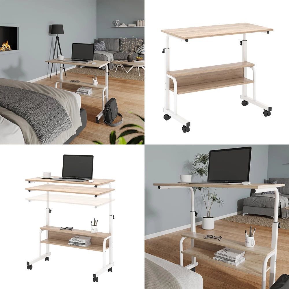 Vicco Skrivbord Vit 80x40 cm, Bica
