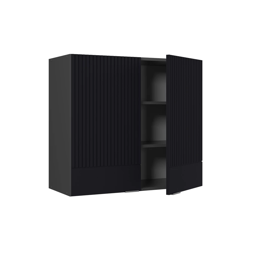 Dulapuri de bucatarie Vicco "Fame-Line", dungi negre, 80 cm