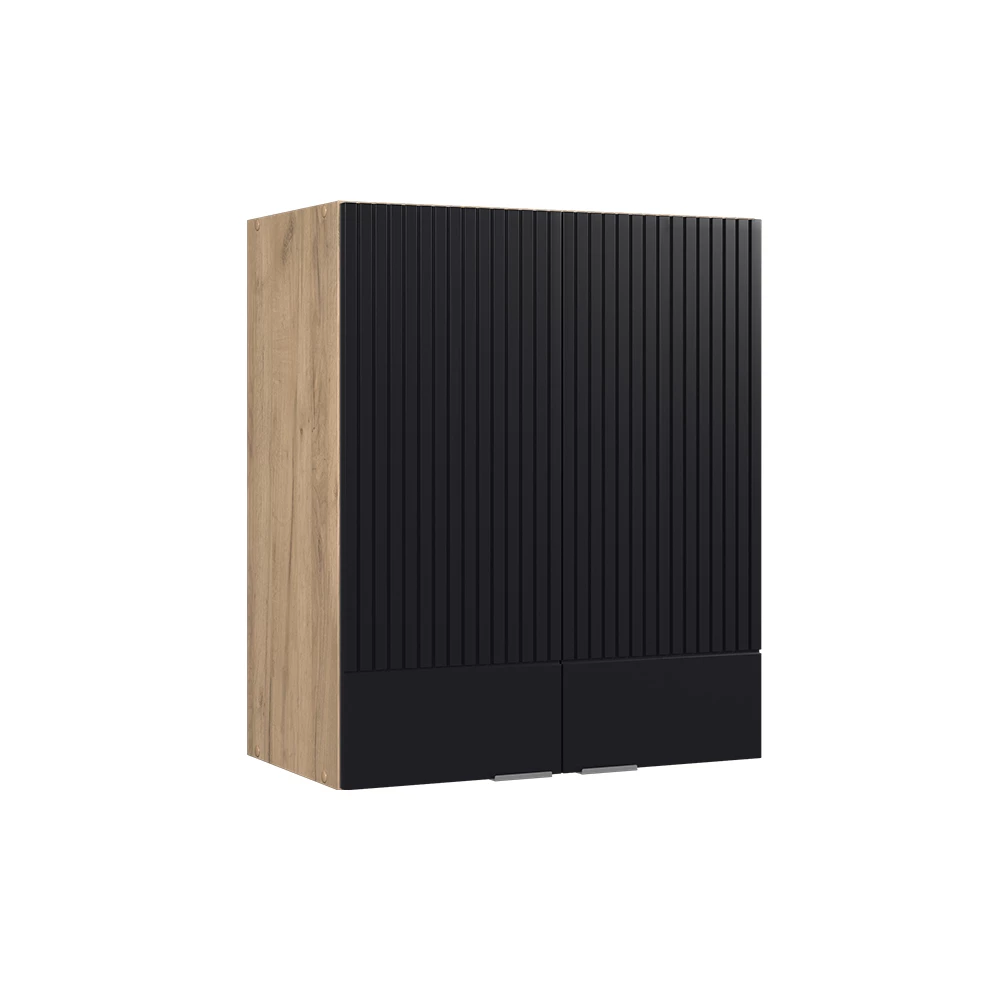 Vicco Szafka ścienna "Fame-Line", Czarne paski, 60 cm