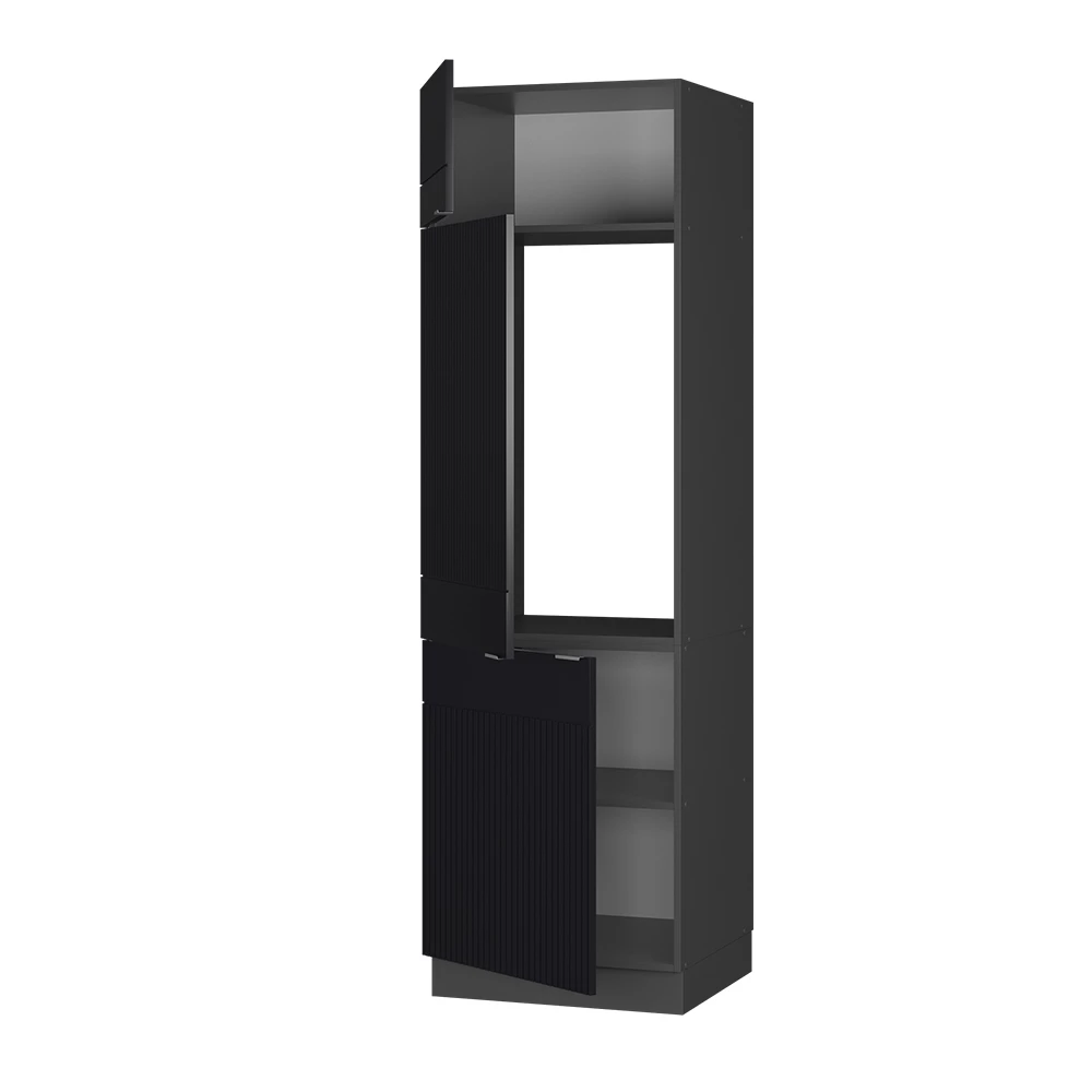 Dulapuri de bucatarie Vicco "Fame-Line", dungi negre, 60 cm