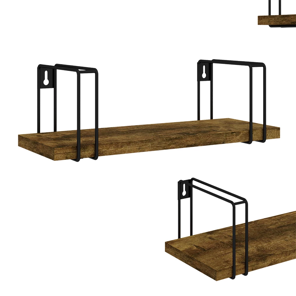 Close-up van Wandplank in Antiek hout, met ontwerp- en oppervlakte-details