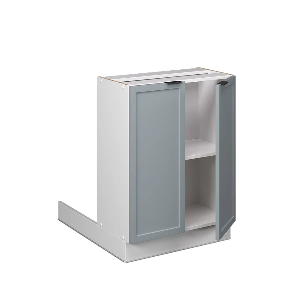 Vicco Isola cucina "Fame-Line", Blu-grigio chiaro, 60 cm senza piano di lavoro