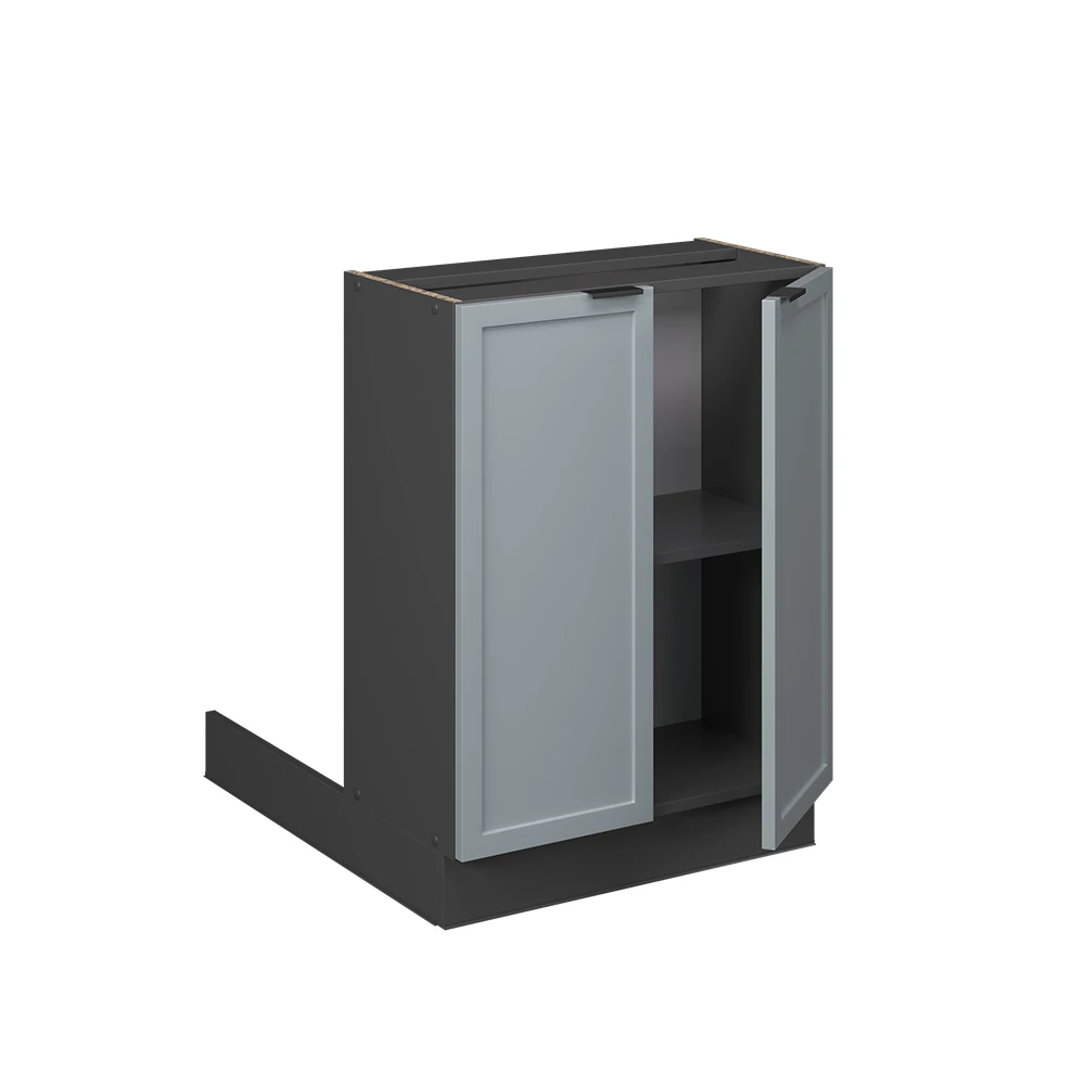 Vicco Isola cucina "Fame-Line", Blu-grigio chiaro, 60 cm senza piano di lavoro
