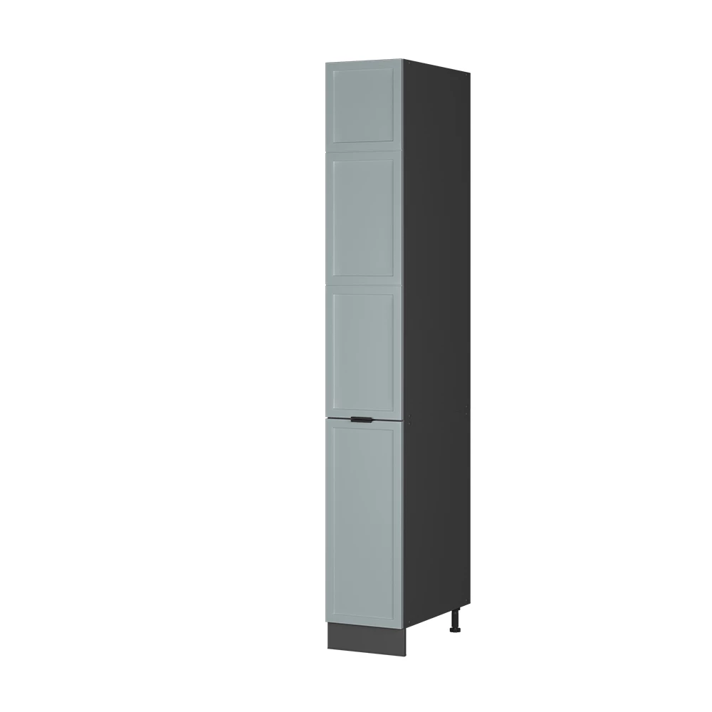 Apotekarski ormar u boji Hellblau-grau na bijeloj pozadini