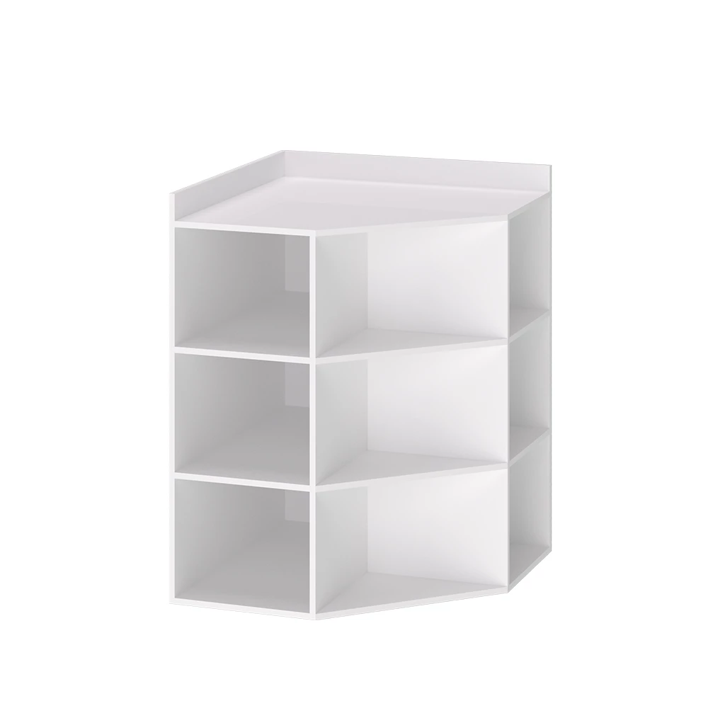 Vicco Eckregal Branco 60x80 cm, Elina